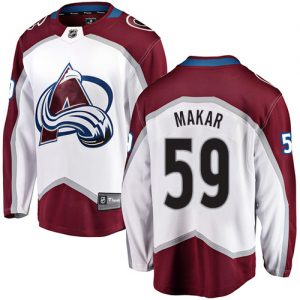 Adidas Cale Makar Colorado Avalanche Youth Authentic Fights Cancer Practice  Jersey - Purple